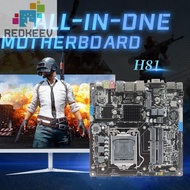 H81 Gaming Motherboard DDR3 1600 MHz 16GB LGA1150 Computer Motherboard 4/5th Gen [Redkeev.sg]