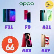 OPPO F11  | OPPO F9  | OPPO A83  | OPPO A57  | OPPO A31 |  SECOND HAND SET | 1 YEAR WARRANTY