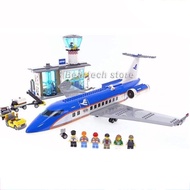 Lego 60104 02043 Airport Passenger Terminal City Airplane Model Building Blocks Bricks International Airport Station Airplane Blocks 82031 ME3L