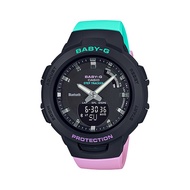 Casio Baby-G BSA-B100MT-1ADR Analog-Digital Display Two-Tone Resin Strap Watch
