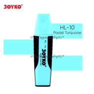 (1 Piece) WHOLESALE JOYKO HL-10 Pastel Turquoise Highlighter / Colored Marker Highlighter HL-6 ~ HL-