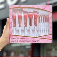 MAKEUP BRUSH SET/LEMBUT/MARBLE/RANDOM/EUPHORA