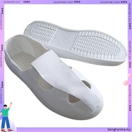 Cleanroom Shoes Esd Shoes kasut esd Anti Static Shoes White Navy blue Putih Unisex Safety ESD Shoe P