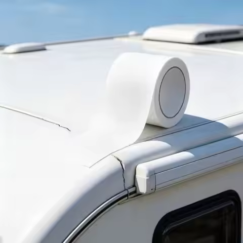 1 Roll 433.07 Inches RV Roof Repair Accessories, Edge Seam Rainproof Repair Tape, Automotive Paint R