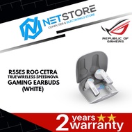 ASUS R55ES ROG CETRA TRUE WIRELESS SPEEDNOVA GAMING EARBUDS (WHITE) - 90YH03Y0-BTUA10