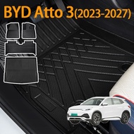 3D car mat BYD ATTO 3 car foot mat carpet car floor mat boot mat trunk mat XPE+TPE
