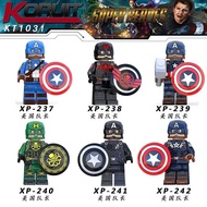 KT1031 League 4 Captain Hydra 3 Compatible Lego Assembled Building Block Minifigure Boy Toy WJ91626 