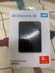 WD Elements SE 2TB USB 3.0 hard drive