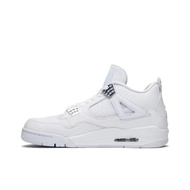 A aj4 Basketball Shoes White Cement Electric Mother White Oreo Big Paris Men's Shoes Women's Shoes S