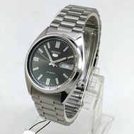 นาฬิกา SEIKO 5 Automatic รุ่น SNXS79K นาฬิกาผู้ชายสายแสตนเลสสีเงิน หน้าปัดดำ มั่นใจ ของใหม่ ของแท้ ประกันศูนย์ 1 ปีเต็ม (ส่งฟรี เก็บเงินปลายทางได้)