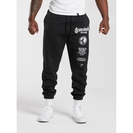 GYMSHARK Men's Sports Pants Jogging Gym Muscle Bodybuilding Casual Pants Cotton Printed Trousers