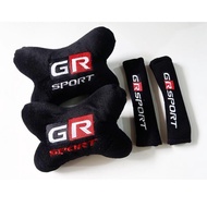 GR Sport/ Pillow 2 in 1 Car Pillow GR Sport/ Car Pillow Universal Car Neck Pillow Car Headrest Banta