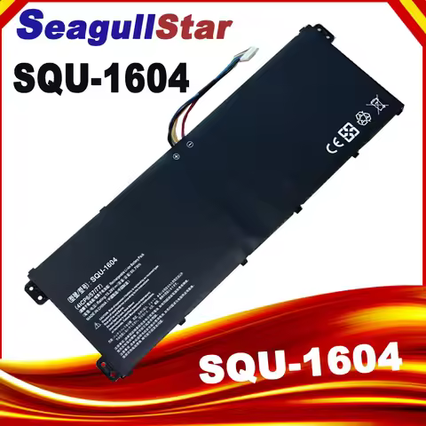 SeagullStar SQU-1604 Laptop Battery For Hasee 15.28V 48.8wh 3200mAh 916Q2272H L9 L9-581HN3 L9-781S L