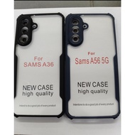 Samsung A56 A36 A26 5G Shockproof Armor Soft Case Phone Case Frame Clear Hard Case
