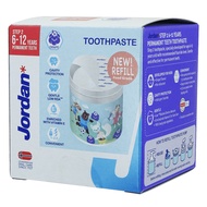 Jordan Refill toothpaste for children Grape / Strawberry flavor step 1 for children 6-12 / 0-6 years