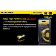 Nitecore NL166 RCR123A / 16340 Li-ion Rechargeable Battery