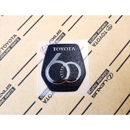 Logo 60 Years Toyota Black