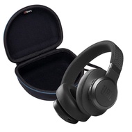 Live 660NC Wireless Over Ear Noise-Cancelling Headphone Bundle with gSport Case (Black)