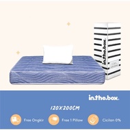 Kasur Spring Bed Inthebox ALPHA Uk 120x200 (Full) / Kasur in the box Alpha / Kasur / Springbed