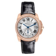 Cartier Cartier Calibre de Cartier (Reference WF100013). A rose gold diamond set automatic wristwatc