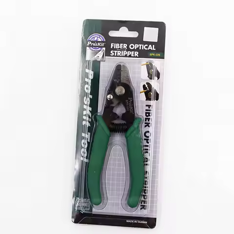 8PK-326 Proskit clamp Fiber stripping pliers 8PK-326 Tri-Hole Fiber Optic Stripper FTTH FIber Wire s