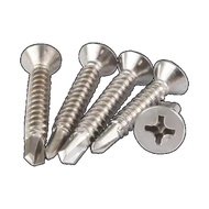 304 Stainless Steel Countersunk Head Cross Drill Tail Screw M3.9/M4.2/M4.8/M5.5 (XD-VN)