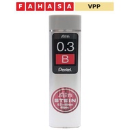 Pencil Lead B 0.3 mm - Pentel C273_B (15 Nibs)