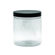 Redman Round Pet Container with Black Cap 820ml