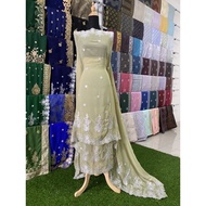 REEN SAREE QATRINA SILVER BORDER Saree viral Wedding Saree Designer Saree Chiffon Saree Bridal Saree