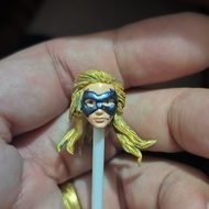 Custom Made 3.75" 1/18 Action Figure Head Sculpt _ Batman & Robin - Batgirl - Alicia Silverstone _ 蝙