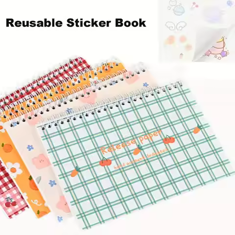1pcs A5 Size 32sheets Collecting Sticker Storage Book, Stickers Collection Organizer, Suitable for S