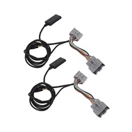 2Pcs Car 14Pin Bluetooth Module Music Adapter Aux Audio Cable for Volvo C30 C70 S40 S40 S60 S70 S80 