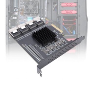supergoodsales Zyyini 4 Port PCIE to MINI SAS Expansion Card  PCI Express SFF 8087 Adapter 3.0 X4 Hu