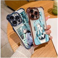 Pretty Hatsune Miku Casing For Xiaomi Redmi 15 15C Note 15 14C 13C 13 A5 Note 14 13 Pro 5G Note14 So