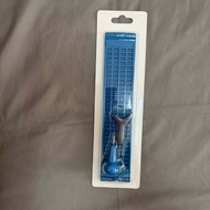 Blind Text board 4 lines 28 square with 2 Pens Set Multiple Colors Blue Green Red Black Blister Pack