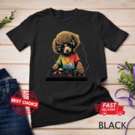 Poodle Dog Miniature Poodle Toy Poodle Dj Electronic Shirt Q7456