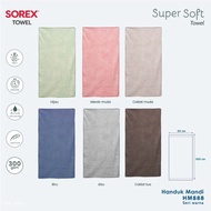 Sorex Microfiber Bath Towel 50x100cm HM888 - Super Soft High Absorbency Towel