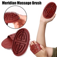 Anti Cellulite Slimming Scrub Massager Hand-Held Meridian Massage Brush SPA Scraping Leg Massage