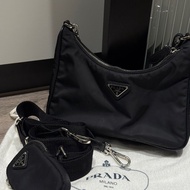 Prada三合一尼龍包