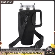 Cup with Handle Sleeve Bottle Pouch Portable Water Bottle Bag with Phone Pocket for  40 Oz  Cups C  