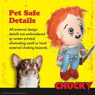 歐美正版現貨 chucky pet toy 娃鬼新娘公仔 寵物玩具 chucky公仔 恰奇 鬼娃回魂公仔 （內bb響）$109.9 15至20 cm（最後一張圖係 chucky公仔 人玩、非寵物用品 
