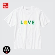 Uniqlo Men's Women's Clothing Roger Federer Roger Federerer [Love] Short-Sleeved T-Shirt