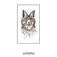 Temporary Tattoo - Geometric Wolf (No.9)