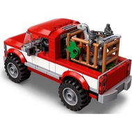 Lego Jurassic World Park 76946: Blue &amp; Beta Velociraptor Capture TRUCK ONLY Split Set NO DINOSAUR NO MINIFIGURE