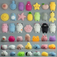 Cute Mini Animal Squishies Kawaii Mochi Squeeze Toys Stretch Stress Squishy Fidget Toy