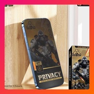 Premium SPY GlassScreen TG for Oppo A15 A16 A17 A18 A3 A3x A38 A5i A5s A52 A54 A55 A57 A58 A60 A72 A