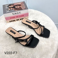 Valerie 3cm strap heel sandals dove 36-40 V222-F7