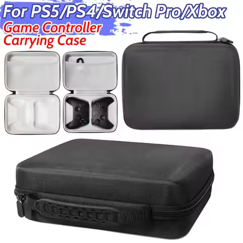 Carrying Case for PS5/PS4/Switch Pro/Xbox Game Controller Portable Protective Cover Bag Game Control