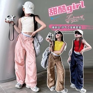 CHILDREN'S CARGO PANTS CK HIP HOP PANTS tutu tutu