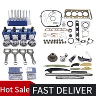 Engine Overhaul Rebuild Kit and Connector Rod Set 23mm for Volkswagen Audi A4 2.0 TFSI CDN CCZ-